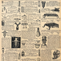 1969 Globes Lighting Stove Accessories 1901 Repro Advertisement Sears DW... - $19.99