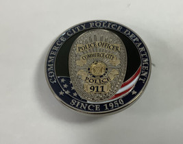 Commerce City CO Police Department Since 1950  Challenge Coin - £42.84 GBP