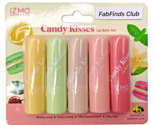 IZME Candy Kisses Lip Balm 5pc Set Silky Moisturizing Long Lasting Avoca... - £12.69 GBP