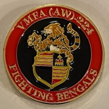 MARINE CORPS VMFA (AW) -224 FIGHTING BENGALS CHALLENGE COIN - £31.28 GBP
