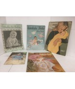 5 VINTAGE Baby &amp; Childres KNIT/CROCHET  Books - $10.95