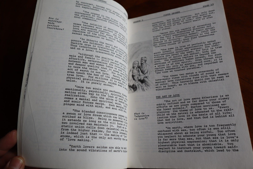 4x Astara's Book of Life 5th Degree Lessons 2 3 6 7 12 13 14 15 School 1973/74 Item image 11
