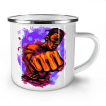 Human Mafia Fist NEW Enamel Tea Mug 10 oz | Wellcoda - £20.27 GBP