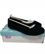 Soda Kreme Women&#39;s Ballet Flats Black 9 NIB - €20,45 EUR