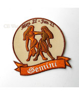 GEMINI ASTROLOGY STAR SIGN NOVELTY EMBROIDERED PATCH - $5.53