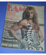 DAVID LEE ROTH BAM MAGAZINE VINTAGE 1986 VAN HALEN - €30,17 EUR