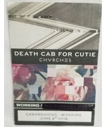 DEATH CAB FOR CUTIE - 2016 ORIGINAL CONCERT TOUR CLOTH BACKSTAGE PASS *L... - £7.52 GBP
