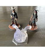 DISNEY INFINITY Lot (3) Lone Ranger Tonto Crystal Mission Figures Characters - $14.39