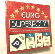 2000 Jufasa Vintage Euro Superpoly Monopoly Spanish New - $32.86