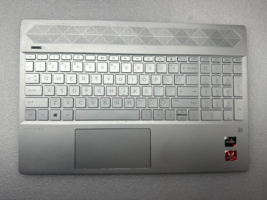 HP 15z-cw100 Palmrest with Touchpad and Keyboard L24753-001 - $366.27 MXN