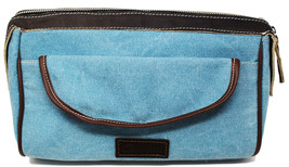 Men Women Canvas Travel Toiletry Organizer Shaving Dopp Kit Bag 18AA18BL - $21.77