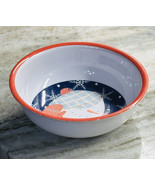 Used Melamine Christmas Cereal Bowl 5 Inches Diameter 2.5 Inches Tall. - $8.79