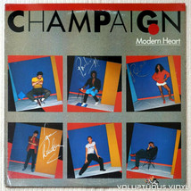 Champaign ‎– Modern Heart (1983) Vinyl LP Autographed Cover - £32.04 GBP