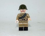 Russian WW2 Army Soldier Custom Minifigure From US - $6.00