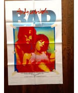 *ANDY WARHOL&#39;S BAD (1977) One-Sheet Poster INSCRIBED BY ACTRESS SUSAN TY... - $350.00