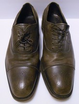 Salvatore Ferragamo Men&#39;s Brown Leather Shoes Casual Brogue Sz 11.5 2E - £156.58 GBP
