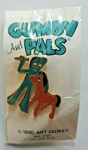Gumby and Pokey Pin Pinback Button Original Vintage Horse Cartoon  sku104 - £11.98 GBP