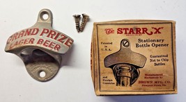 Vintage 1940 The STARR &quot;X&quot; bottle opener Grand Prize Lager Beer NIB PB108-3 - £29.46 GBP