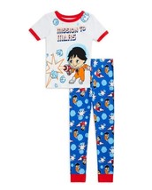 NWT Sz 6 Ryan&#39;s World Mission Mars Kids Pajama Set Short Sleeve Top Pant Unisex - £11.77 GBP