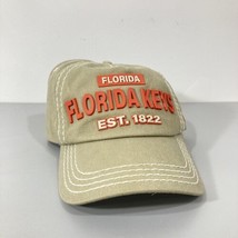 Florida Keys Est. 1822 Cap Hat Canvas 100% Cotton Essencial Caps New Wit... - £10.62 GBP