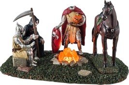 Lemax Spooky Town #44356 CURSED CAMPFIRE Lighted Table Accent NEW ~ Hall... - $39.94