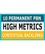 Build 10 Permanent PBN Post on High Metrics Domains Seo Backlinks - $395.90 MXN