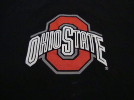 NCAA Ohio State Buckeyes College University Sports Fan Champion Black T Shirt M - £13.72 GBP