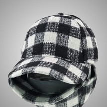 All Saints Hat Cap Black White Check Adjustable Baseball Cap Streetwear  - £60.09 GBP