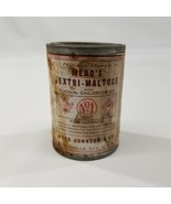 Antique Physician&#39;s Sample Mead&#39;s Dextri-Maltose No. 1 For Infants Displ... - £27.60 GBP
