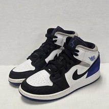 Nike Air Jordan 1 Mid Game Royal Blue BQ6931-102 Youth 7 equivalent wome... - $1,109.52 MXN