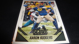 Aaron Rodgers [Throwback Jersey] #312 2015 Panini Score Packers Trading Card - £4.30 GBP