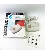 VTG Quickshot Bondwell Quicktrac 100 Serial Tracball Floppy Disk 1991 Un... - $54.86 CAD