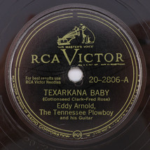 Eddy Arnold - Texarkana Baby / Bouquet Of Roses 1948 78 rpm Record 20-2806 - £5.62 GBP