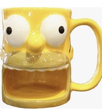 Universal Studios Parks Homer Simpson Donut Holder Mug NEW - $35.99