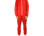 Nike 23FW Club Lined Woven Track Suit Men&#39;s Suit Jacket Pants Red NWT DR... - $123.90