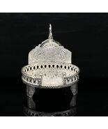 925 sterling silver sinhasan krishna throne, god stand chair pooja artic... - €208,27 EUR