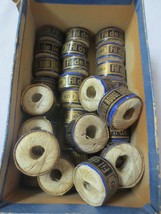 Antique French 1900&#39;s Pure Linen Thread Tatting Crochet 1 spool - £8.01 GBP