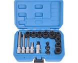 17Pcs Brake Caliper Socket Set 1/4&quot; 3/8&quot; 1/2&quot; Dr, H7 H9 H10 H11 For Bmw ... - $89.99