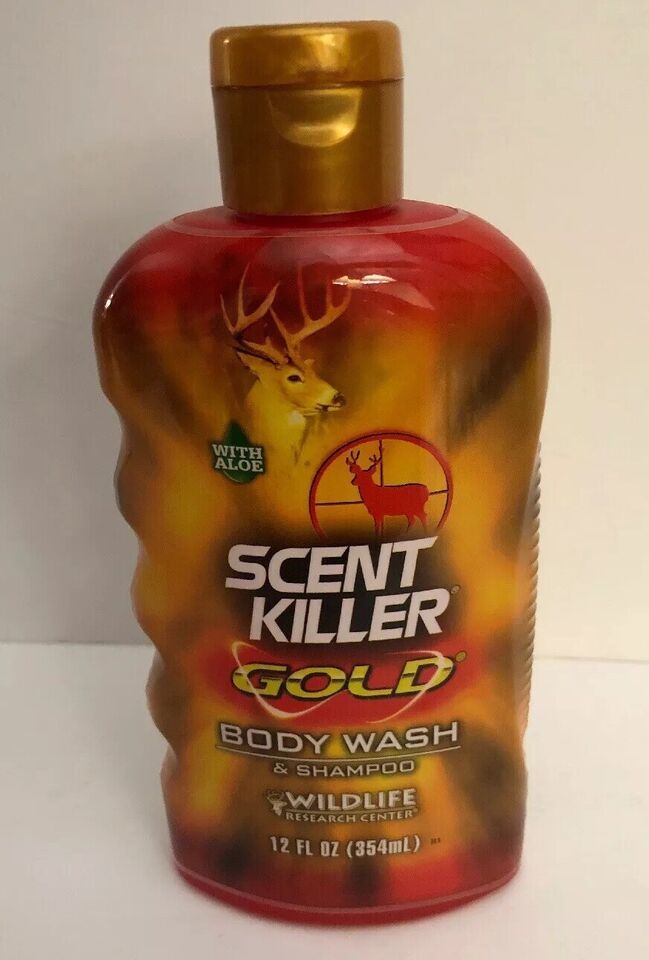 Wildlife Research Center Scent Killer GOLD Body Wash 12oz-RARE VINTAGE-S... - $9.78