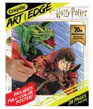 Crayola Art with Edge Harry Potter 20th Anniversary Poster Colouring Book NEW - £7.21 GBP