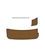 2008 Cobalt 252 Swim Platform Step Pad Boat EVA Foam Faux Teak Deck Floo... - $382.65 CAD