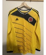 MENS Medium Federacion Colombia Adidas Goalie Fifa Brazil Soccer Futbol ... - £31.14 GBP