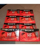 Sony HF High Fidelity Audio Cassette 60 Minute Normal Bias Blank Tapes (... - £7.59 GBP