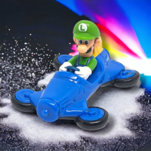 2014-2022 Luigi 3&quot; McDonald&#39;s Action Figure #2 Mario Kart 8 Super Mario Bros - £3.05 GBP