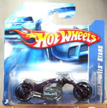 2007 Hot Wheels #138 Hot Wheels Stars BLAST LANE Purple w/Black MC3Sp Short Card - £6.48 GBP