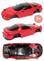 3pc ARTIN 1/43 Scale GM PONTIAC FIREBIRD Slot Car New Old Stock Body Par... - $18.99