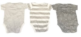 Gerber Baby Onesies Lot of 5 Size 0–3 Months Neutral NWOT Short Sleeve Cotton image 3