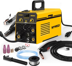 4 in 1 Welder 175A Flux Core/Solid Wire/Lift Tig/Stick 4 in 1 Welder 110V Gas Ga - £229.51 GBP