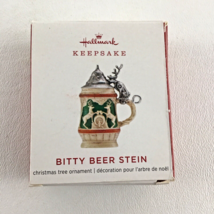 Hallmark Keepsake Miniature Christmas Tree Ornament Bitty Beer Stein New 2019 - $35.30