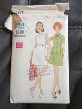 VOGUE 7727 Vintage Misses One Piece Dress and Kacket Size 10 Sewing Pattern - £9.74 GBP